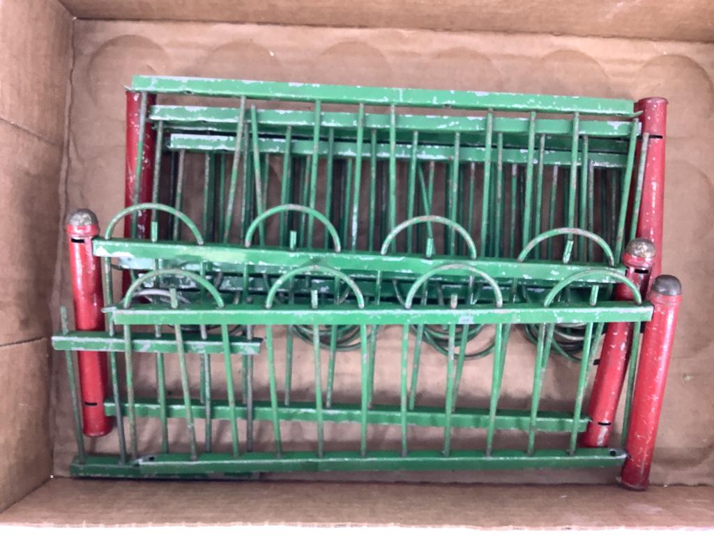 Lot of Antique tin toy fence (1 of 1)