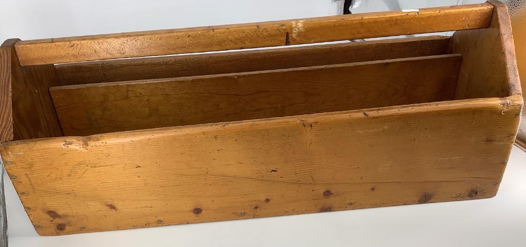 Pine carpenters tool tote 31” (1 of 2)