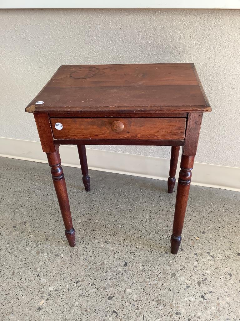 Wooden one drawer stand 22” x 18” x 27”: Wooden one drawer stand 22” x 18” x 27”