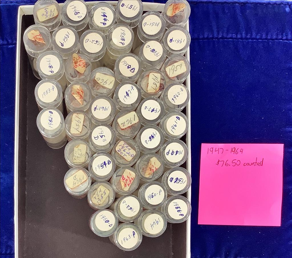 Box Lot US Silver Dimes (1 of 5)