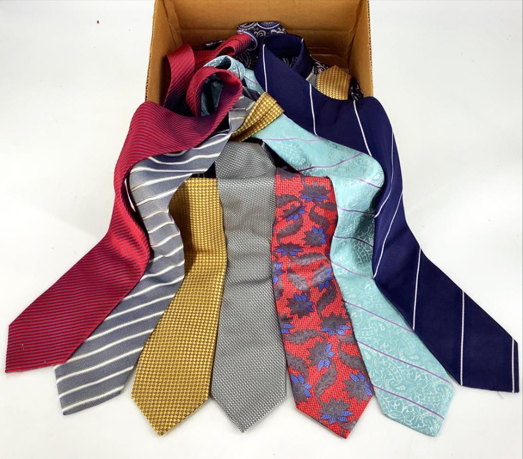Box Lot Of Designer Neck Ties (1 of 10)