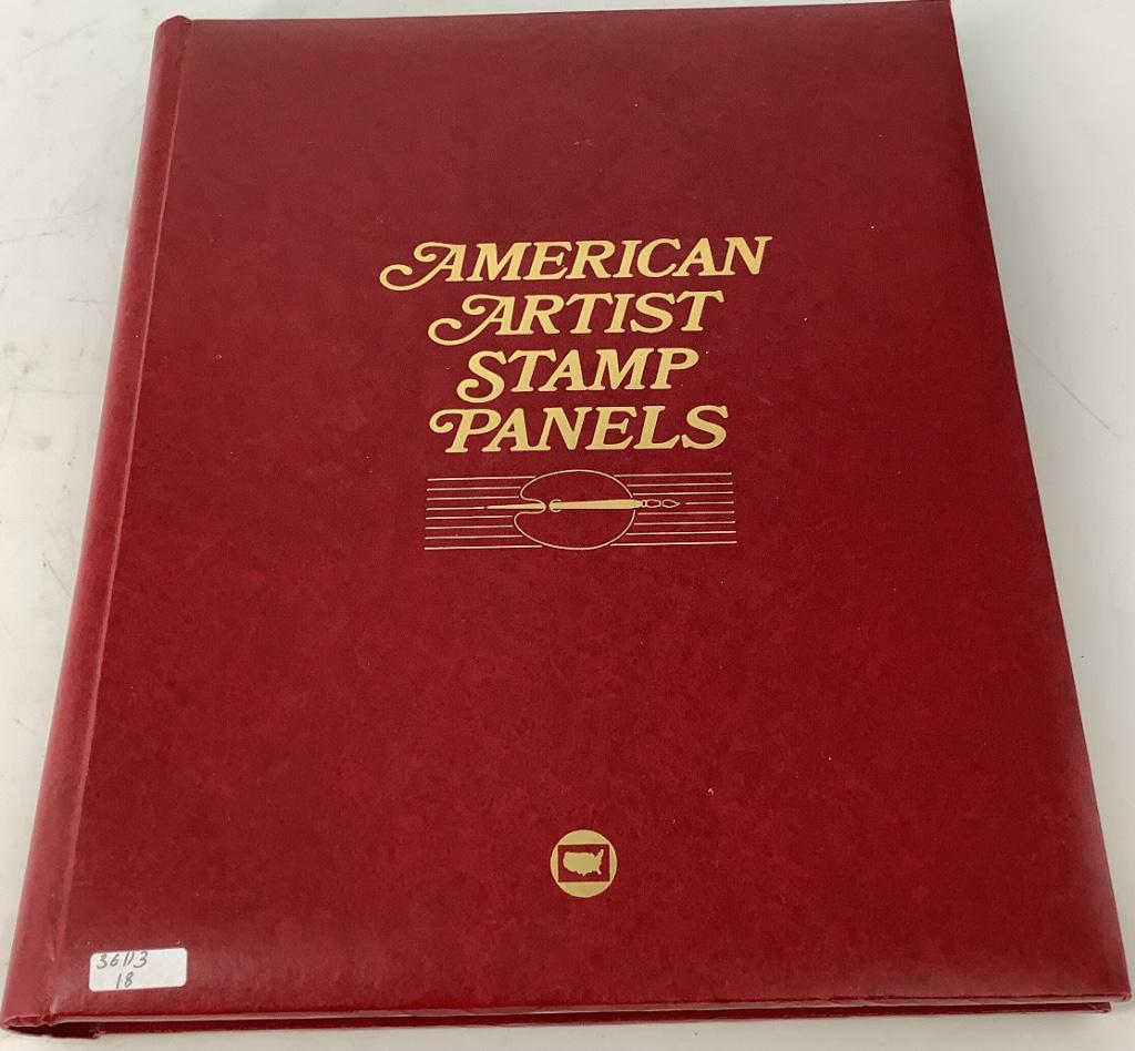 American Artist Stamp Panels (1 of 9)