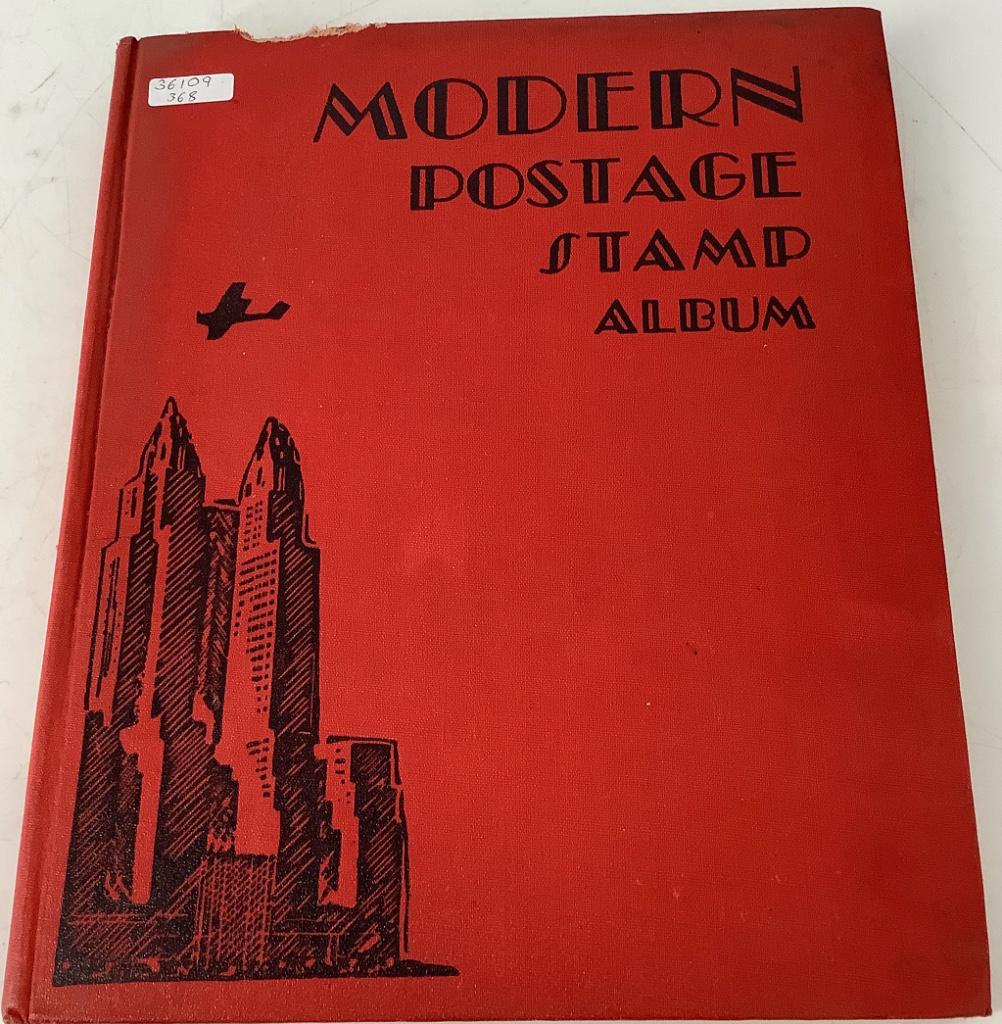 "Modern" Postage Stamp Album (1 of 8)