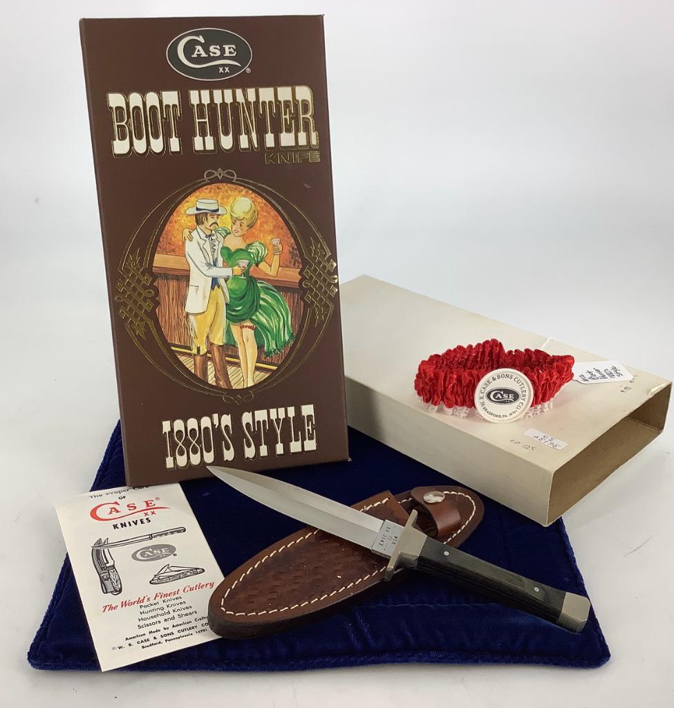 Case XX Boot Hunter Knife Apr 14, 2021 Apple Tree Auction Center in OH