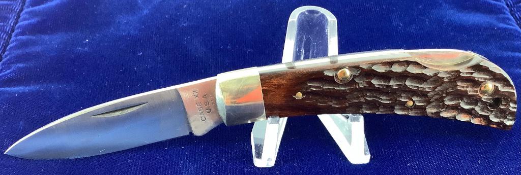 Case Xx Knife Kkk Folding In Case Klan Brotherhood