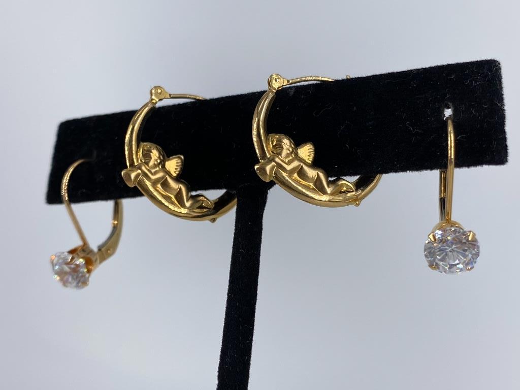 14kt Yellow Gold Earrings (1 of 5)