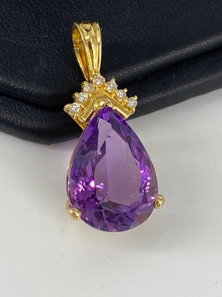 14kt Yellow Gold Gemstone Pearl Enhancer (1 of 6)