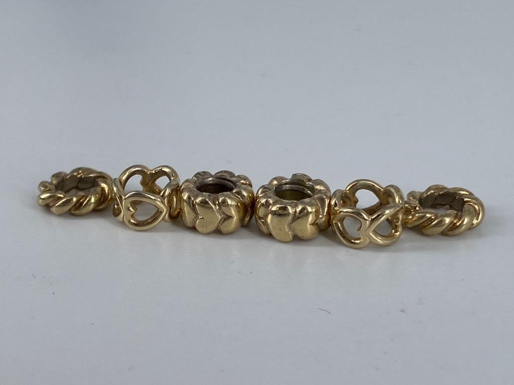 14kt Yellow Gold Pandora Charms (1 of 3)
