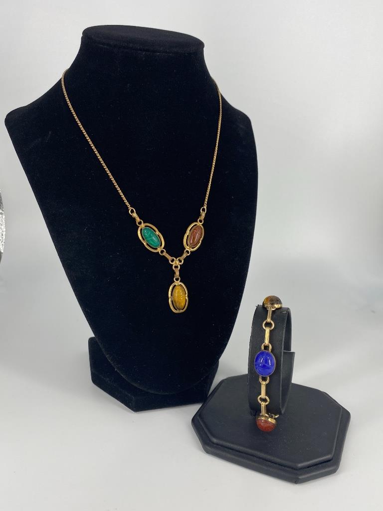 Semi-Precious Stone Scarab Accessories (1 of 5)