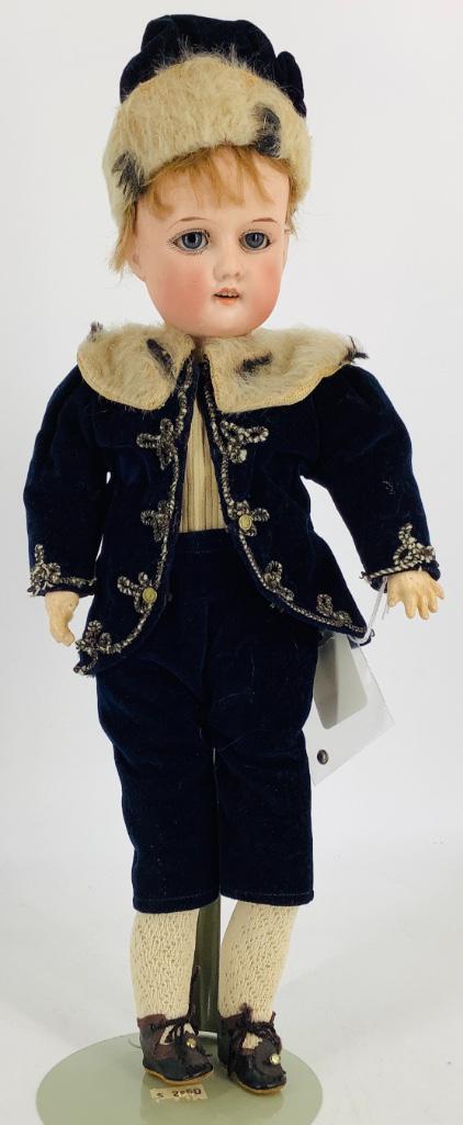 15" A.M. Florodora bisque socket head boy. Antique (1 of 3)