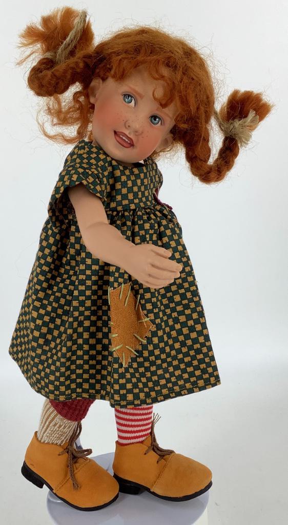 12" Helen Kish "Pippi Longstocking" doll in original (1 of 2)