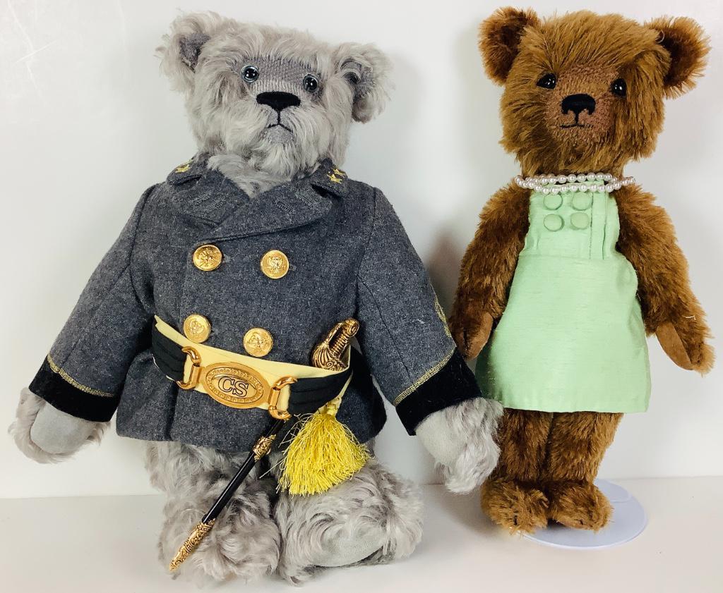 (2) The Franklin Mint Heirloom Bears including 11Â½" (1 of 1)
