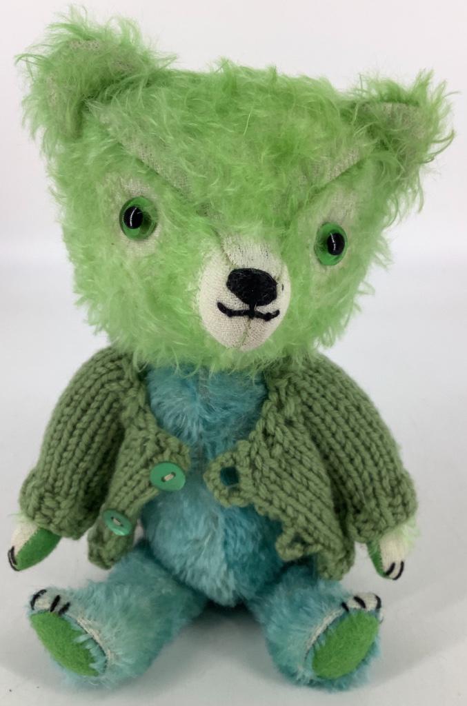 10" one-of-a-kind teddy bear "Eric" made by Belgian (1 of 1)