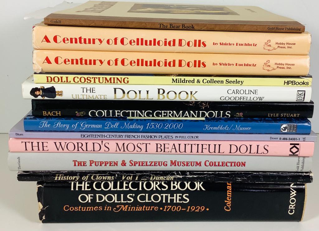 Lot miscellaneous doll reference books including (1 of 1)