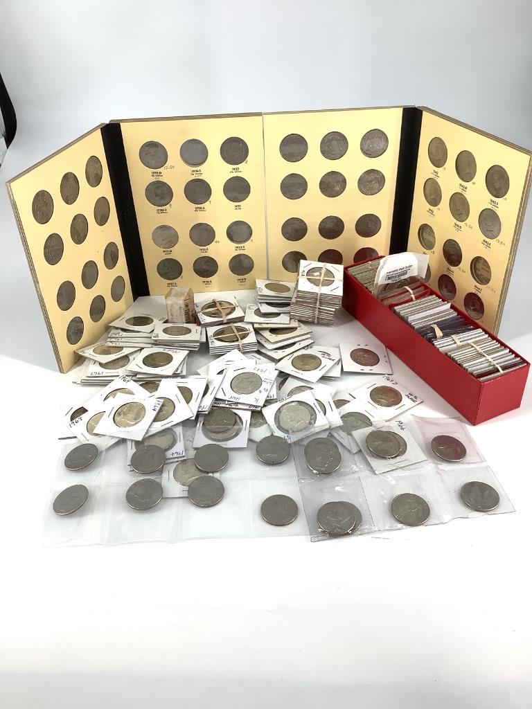 ALot of Kennedy Half Dollar Coins (1 of 11)