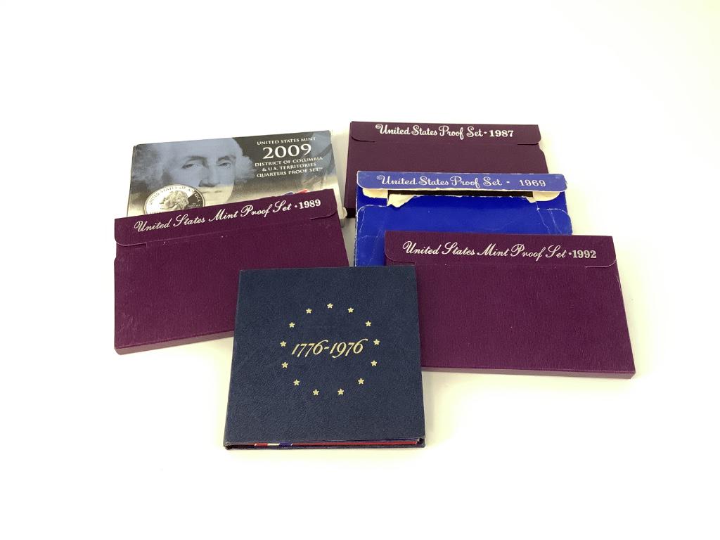 Lot of U.S. Mint Proof, Silver Bicentennial, and Proof (1 of 8)