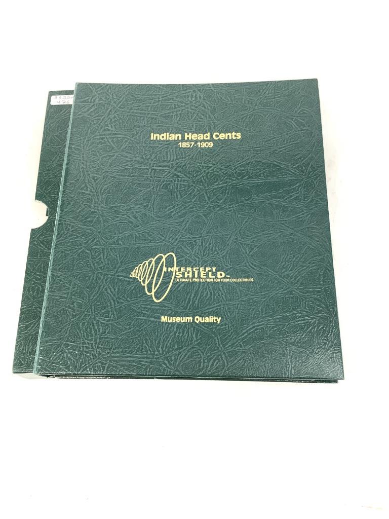Indian Head and Flying Eagle Cent Coins in Album (1 of 6)