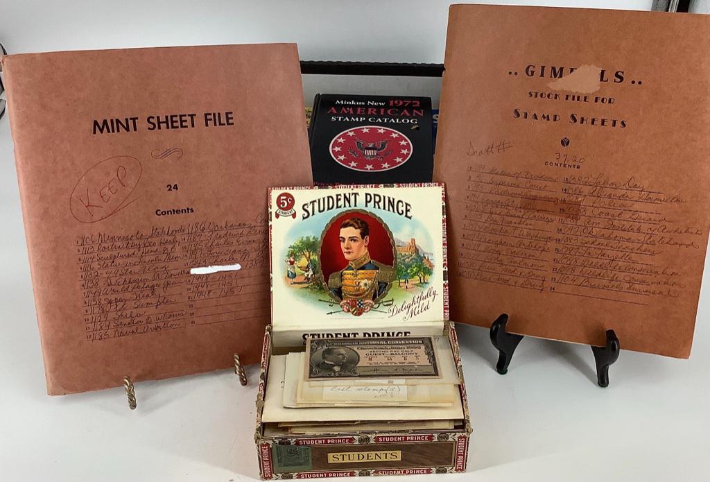 Miscellaneous Philatelic Items and Stamp Sheets in Mint (1 of 20)
