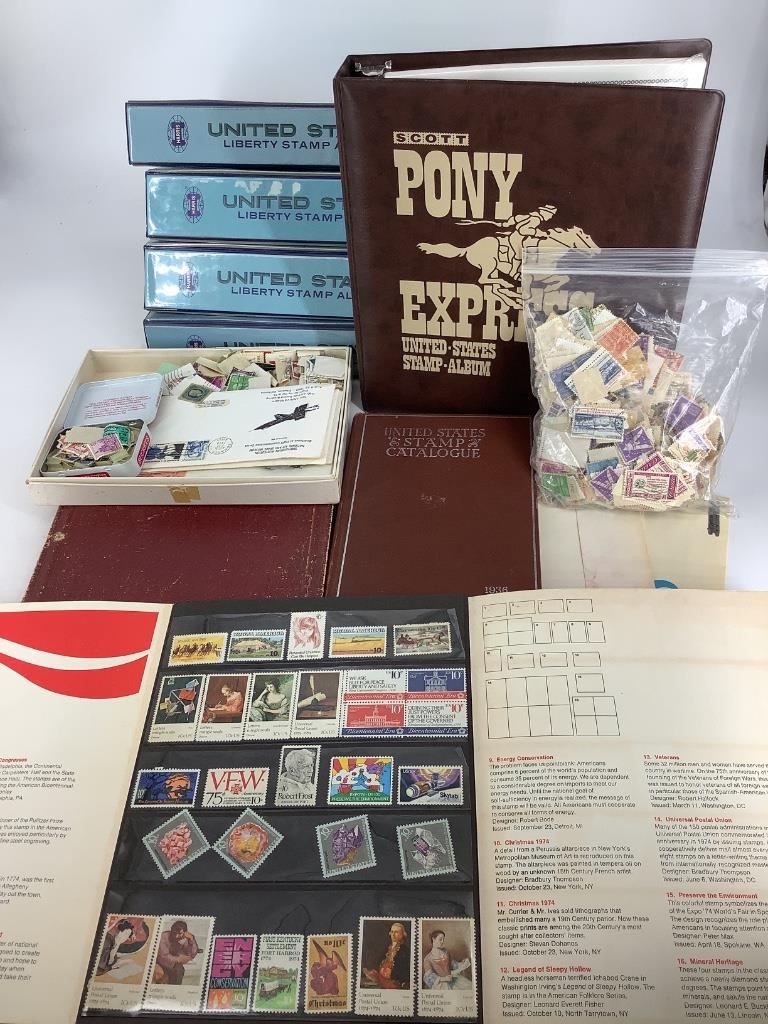 Lot of U.S. Stamps and Albums (1 of 7)