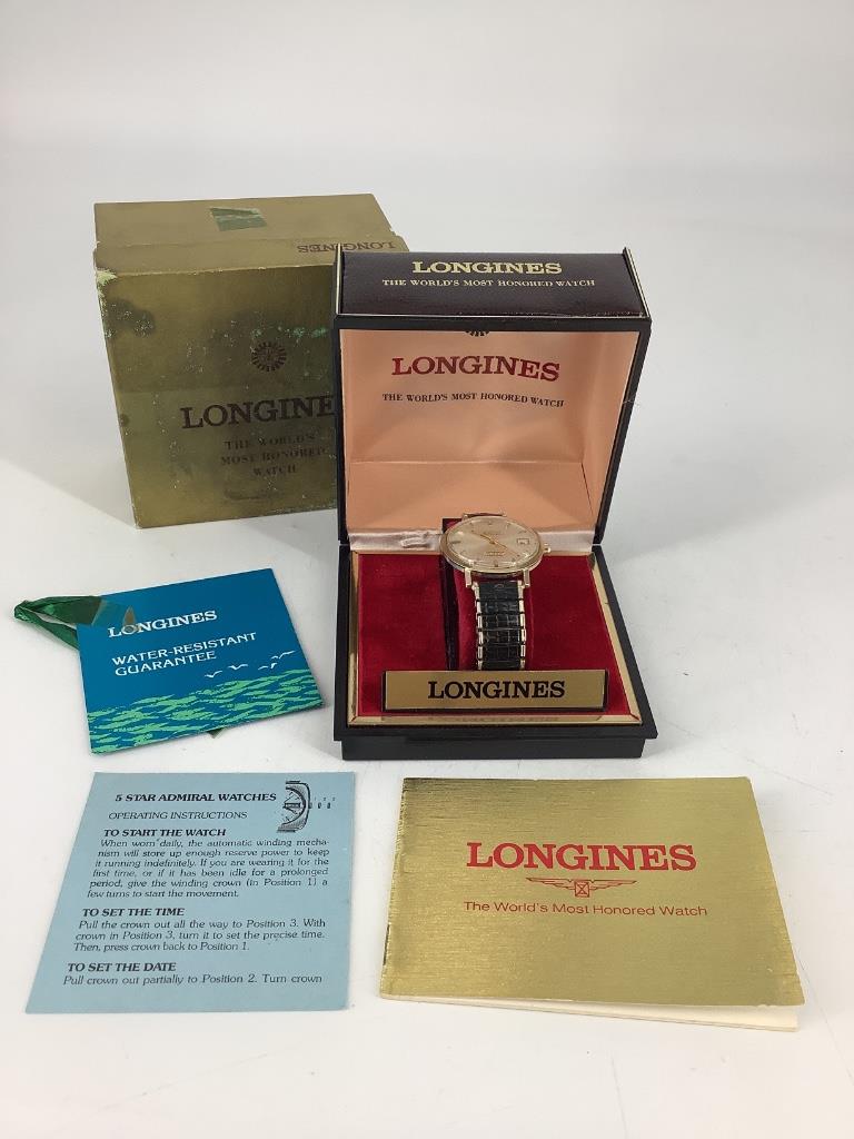 Longines 5-Star Admiral Wrist Watch (1 of 8)