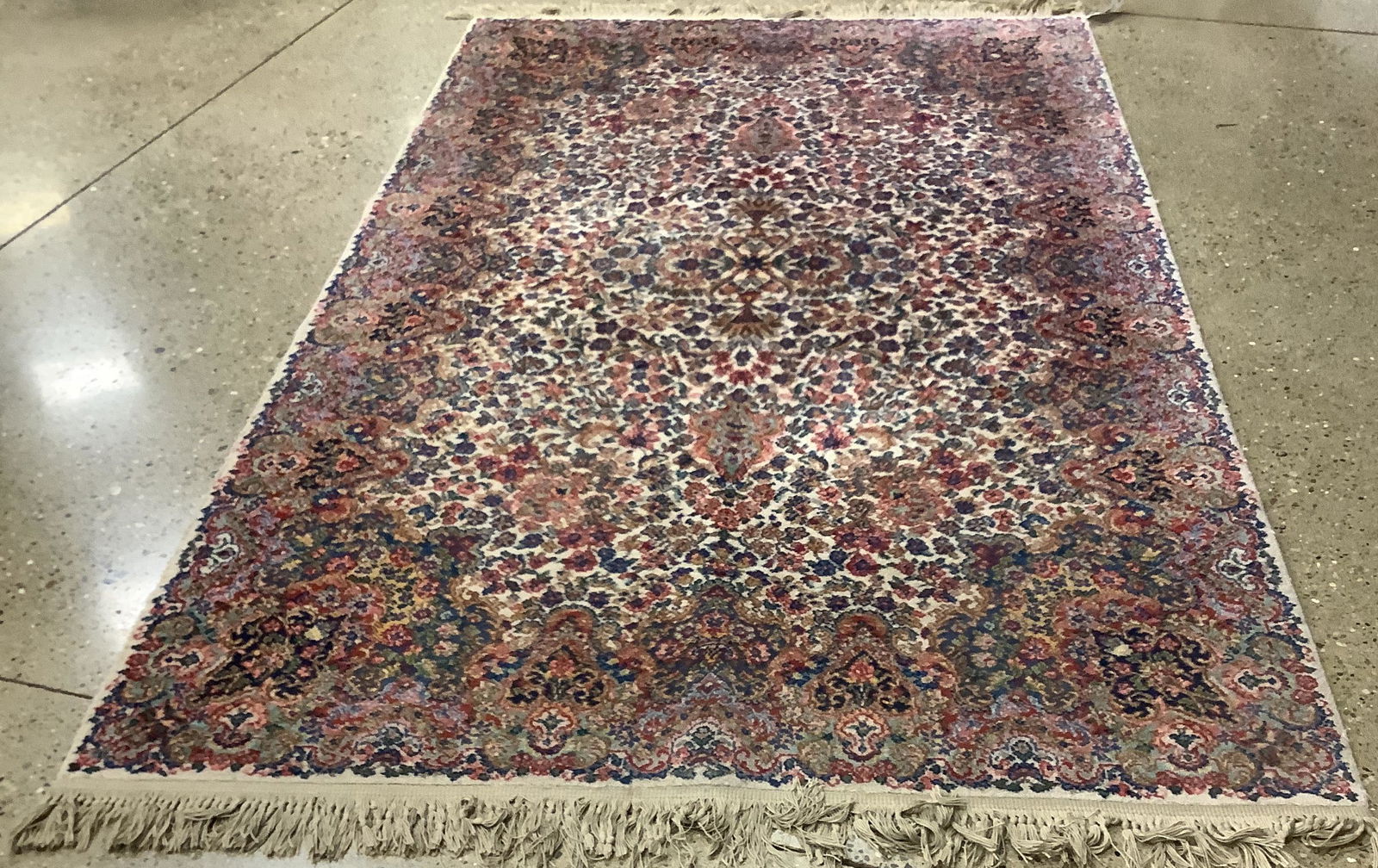 Oriental rug, Karistan Kirman, 5'9" x 9' (1 of 14)