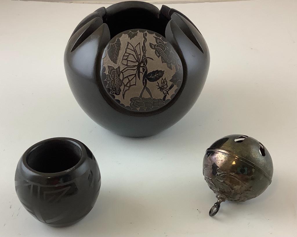 Gwen Tafoya S.C.P. Native American Pottery vase 6.5” (1 of 3)