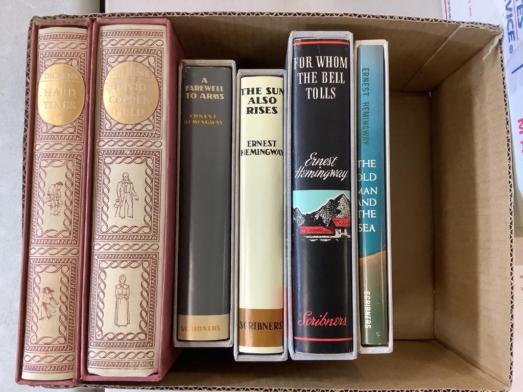 Lot of 6 hardback books in sleeves including “Hard (1 of 1)