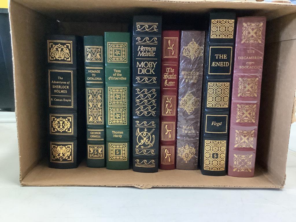 Lot of assorted leather bound classic novels including (1 of 1)