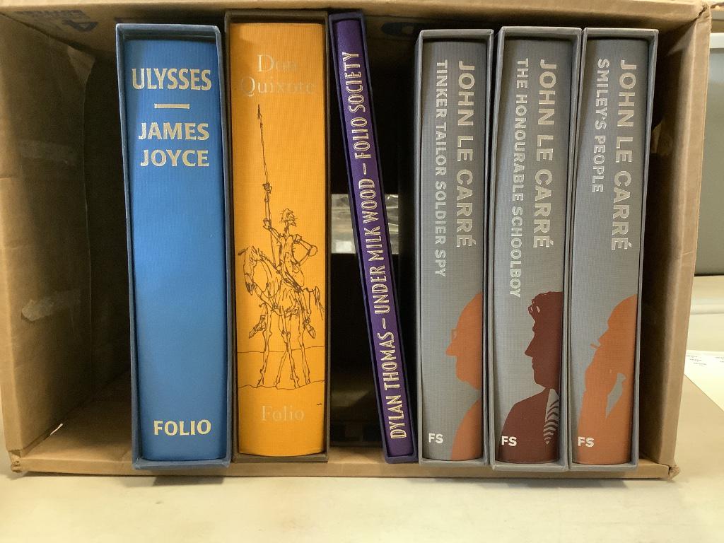 Lot of 6 Folio Society books in sleeves including 3 by (1 of 1)