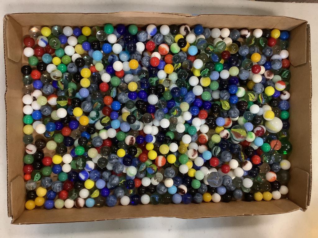 Lot of assorted antique marbles (1 of 1)