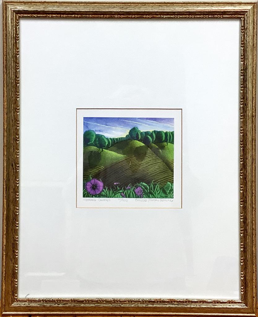 “Morning Glories” framed print by Bonnie Jackson (1 of 1)
