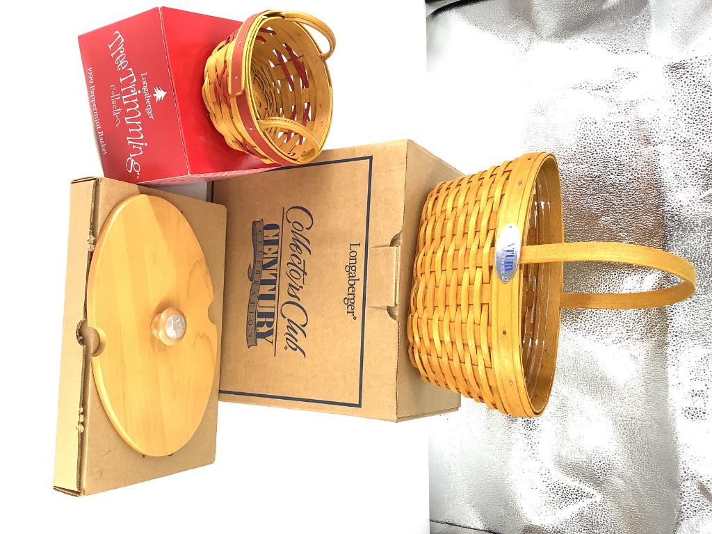 3 Longaberger baskets (2-century celebration and 1- (1 of 1)