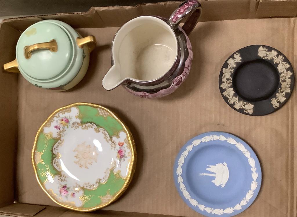 Lot of Wedgwood Etruria Transferware creamer/ Pitcher (1 of 11)