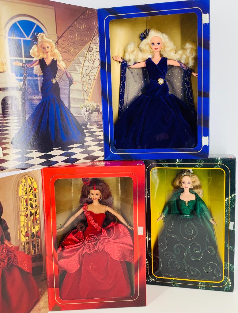 (3) Barbies including EMERALD ENCHANTMENT, SAPPHIRE (1 of 1)