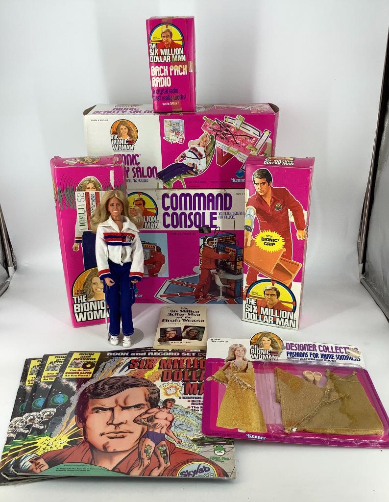 (12) dolls & playsets - The Six Million Dollar Man-The (1 of 9)