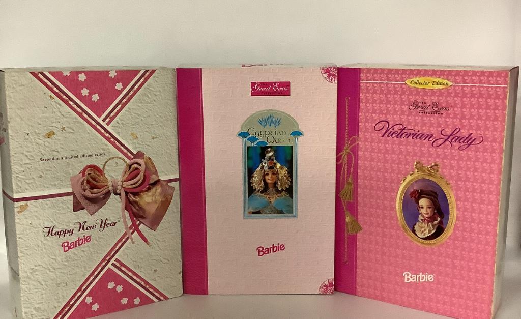 (3) Boxed Barbies - Happy New Year (2nd ed.)-Egyptian (1 of 4)
