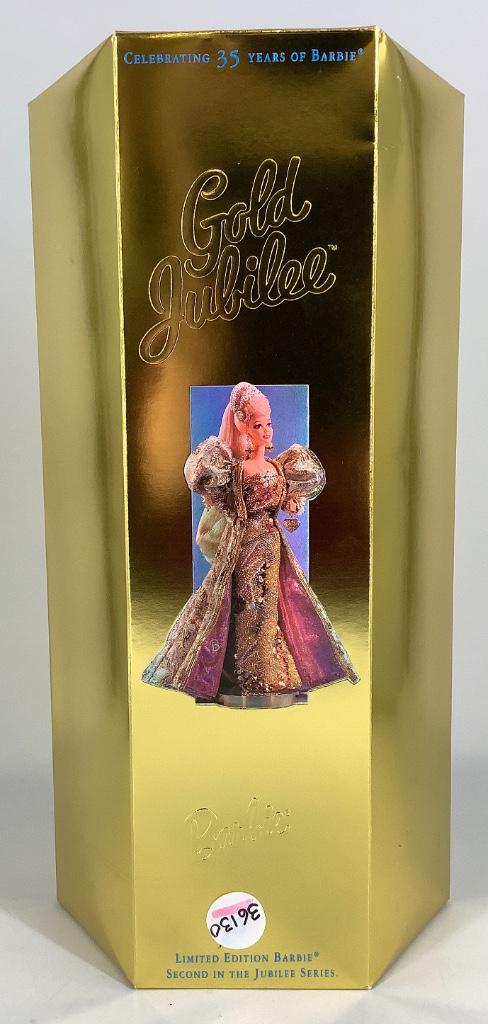 Golden Jubilee Barbie Doll w/ Shipping box.: Golden Jubilee Barbie Doll w/ Shipping box.