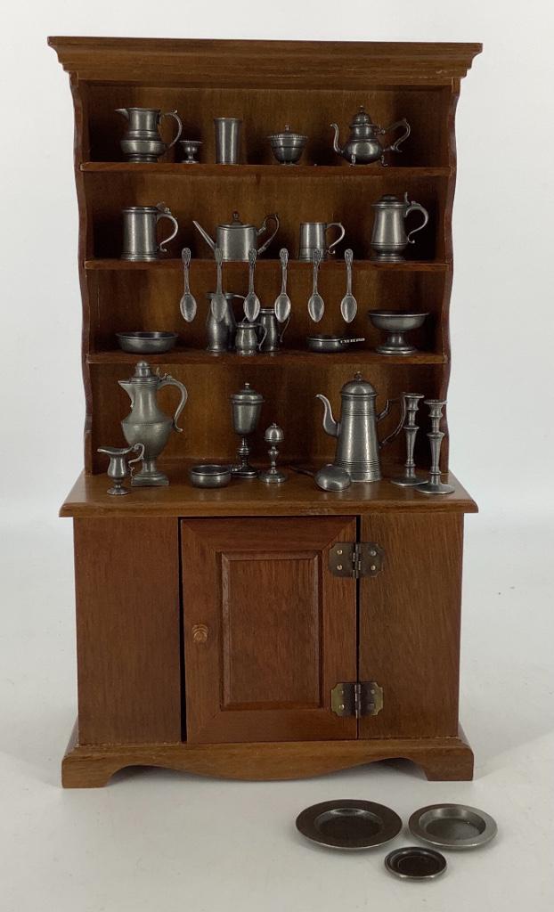 Franklin Mint Colonial American Pewter Miniatures (1 of 1)