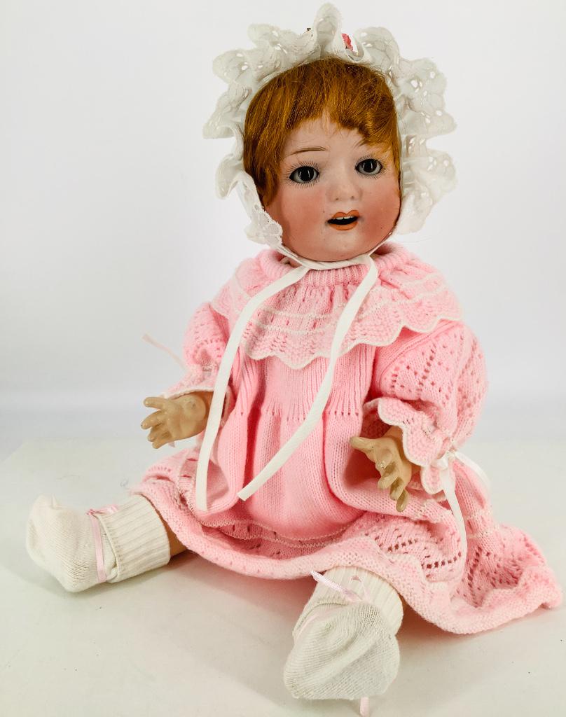 18Â½" Heubach Koppelsdorf 300 bisque socket head (1 of 4)