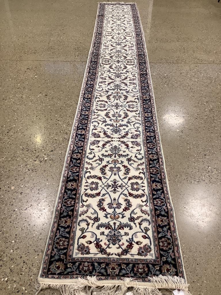 Oriental rug, Indo Tabriz long runner, 2 ′6 (1 of 5)