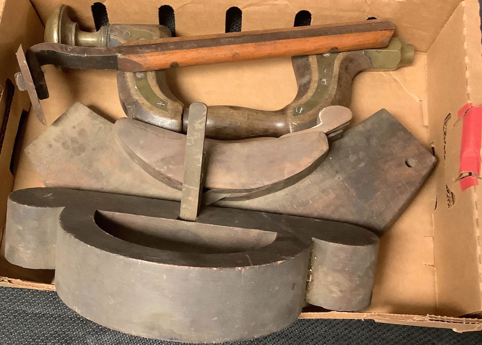 Lot antique wood working tools (1 of 2)