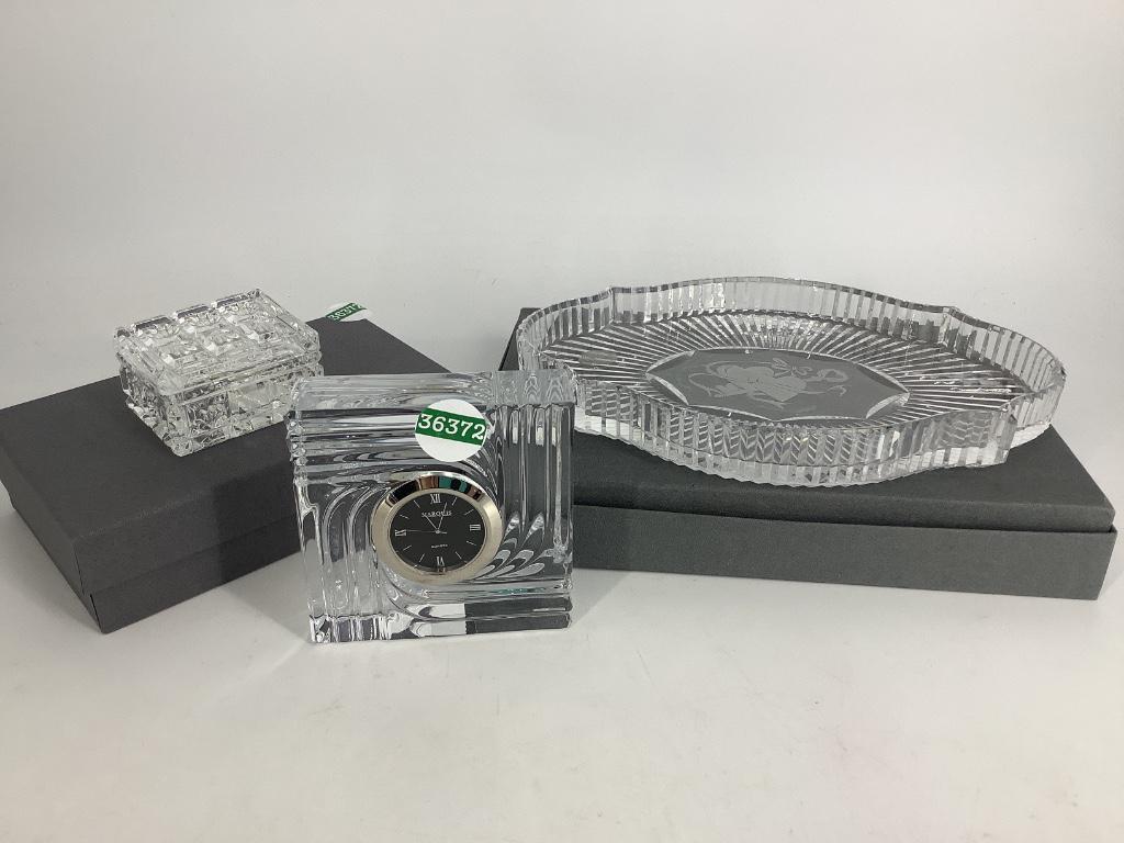 Lot of Waterford Crystal including 2002 WS Enrollment (1 of 2)