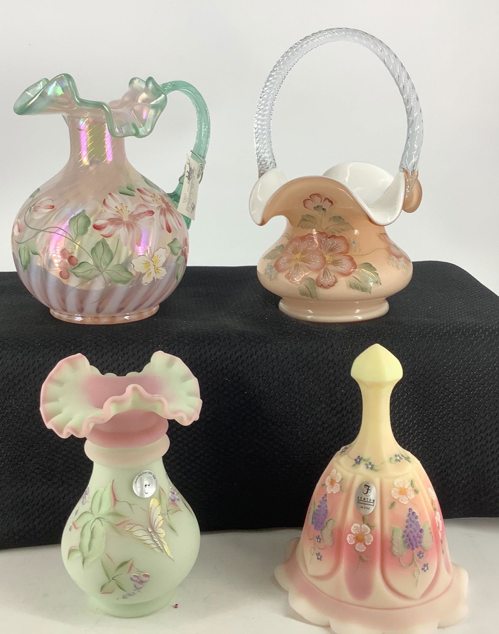 4 pieces Fenton Glass including Fenton Spiral Optic (1 of 1)