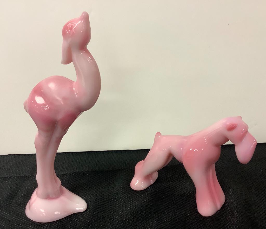 Heisey HCA by Fenton Rosalene Gazelle and Airedale (1 of 1)