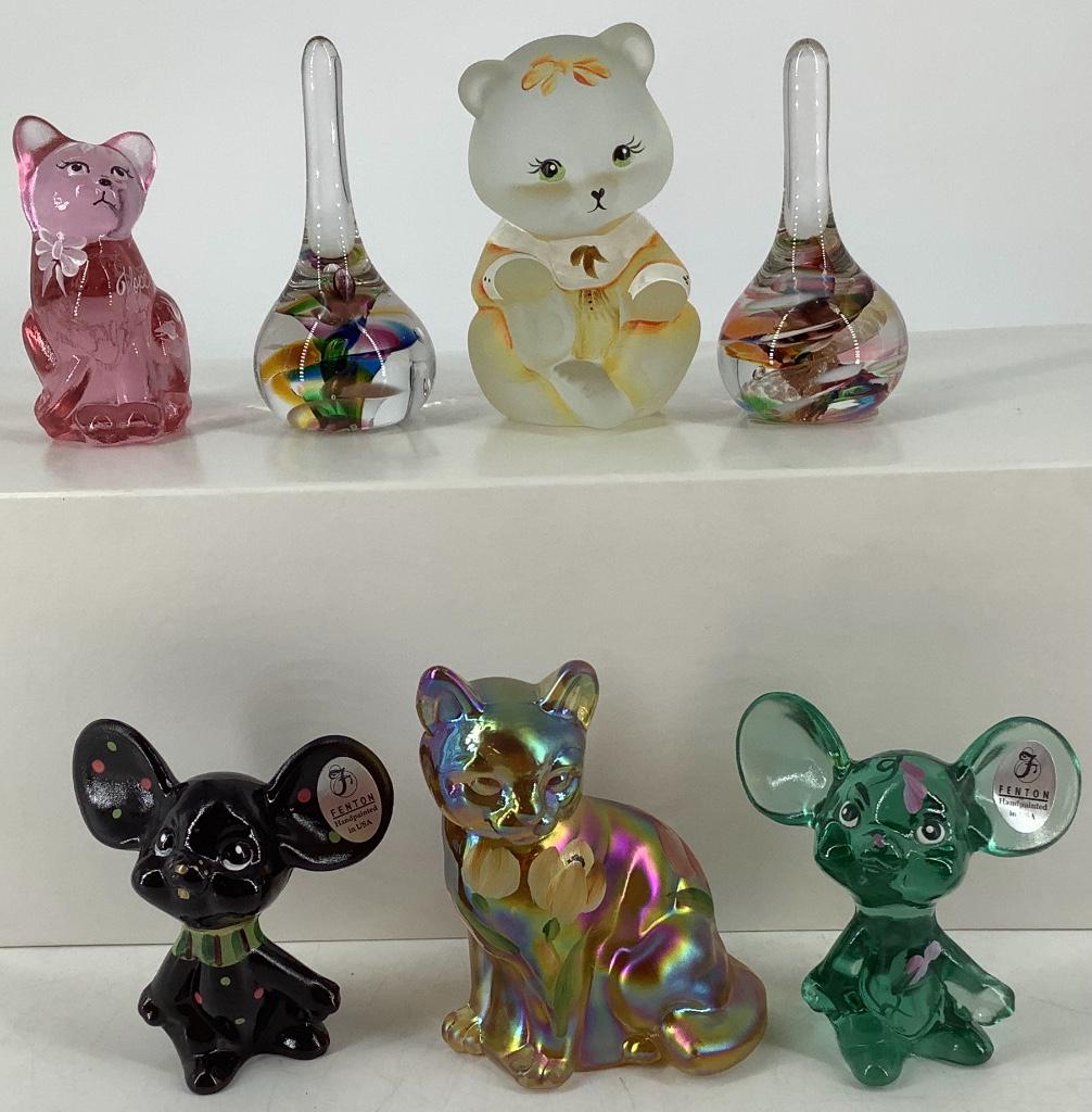 Lot of miscellaneous glass figurines including mostly (1 of 5)