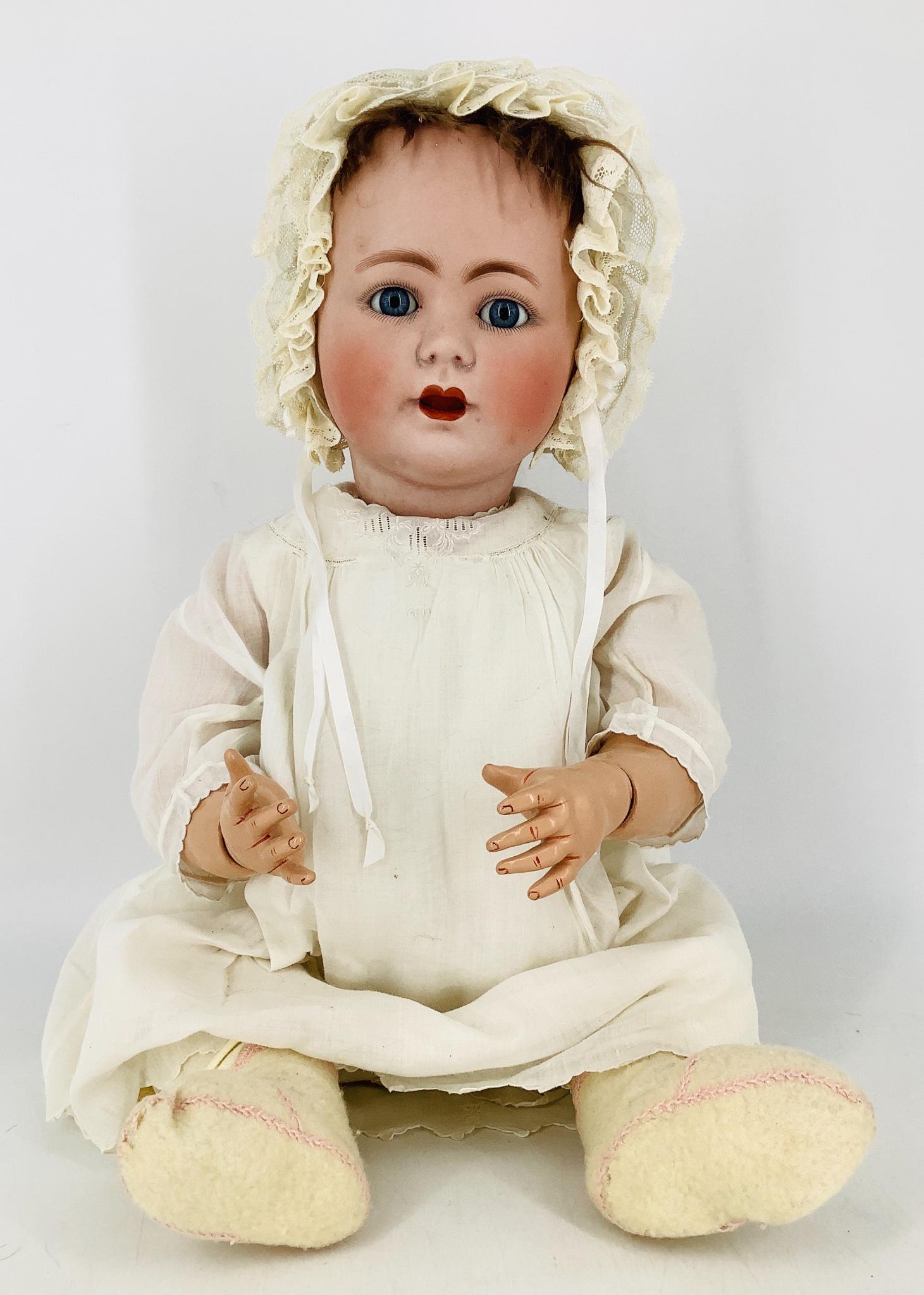 Bisque socket head "Jutta" 1914 bisque socket head (1 of 3)