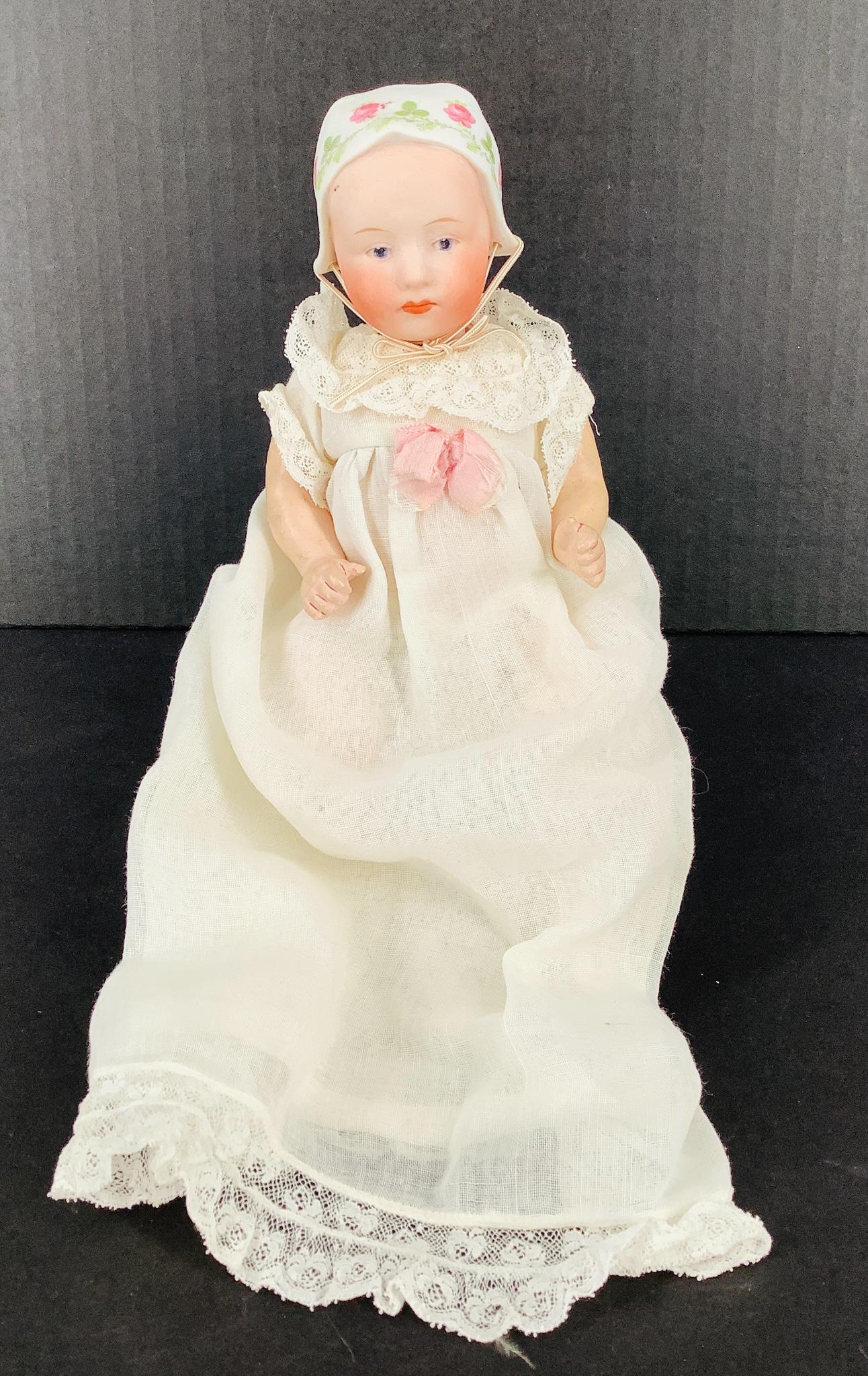 Gebruder Heubach bisque socket head "Baby Stuart". 8" (1 of 3)