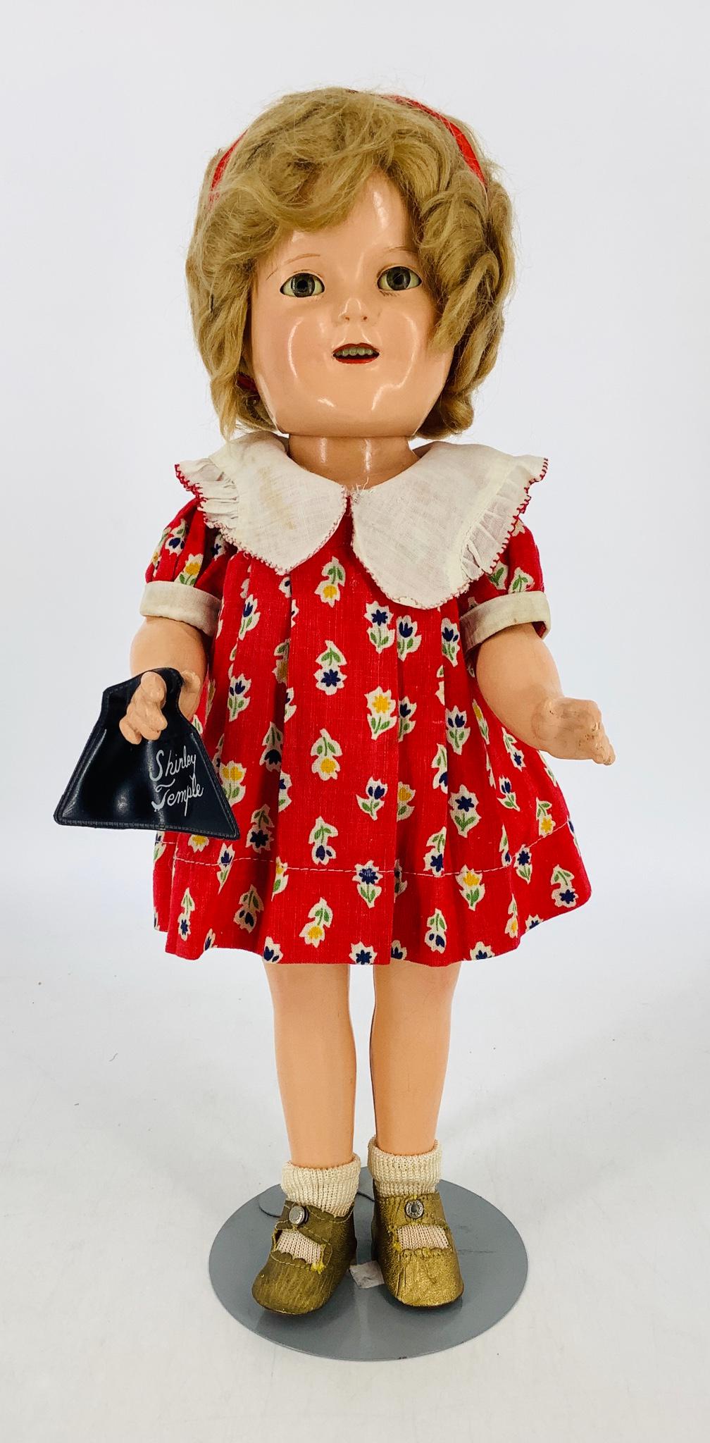 16" Composition Ideal Shirley Temple in original tagged (1 of 3)