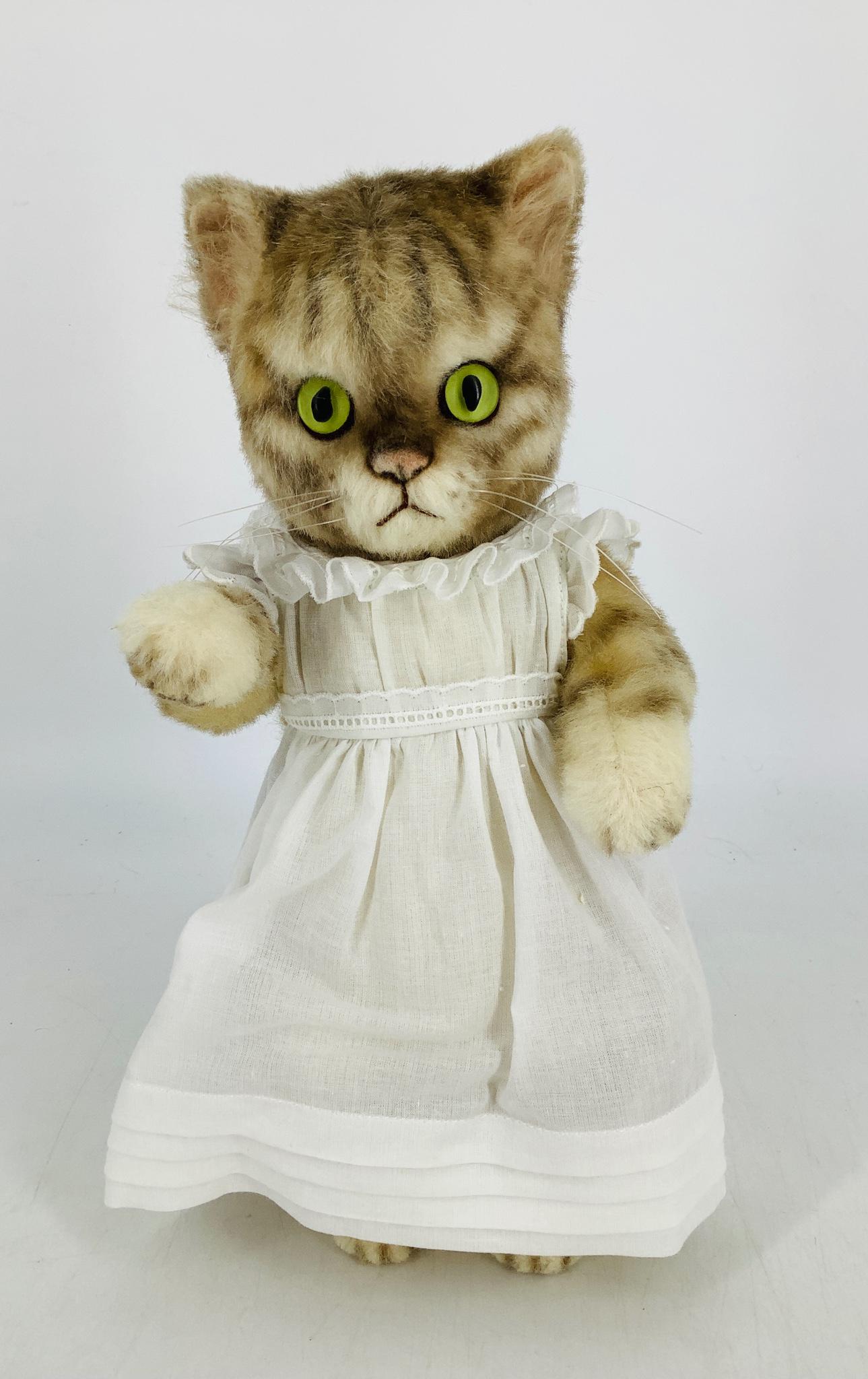 Mohair plush "Mittens" by R. John Wright. From the (1 of 3)