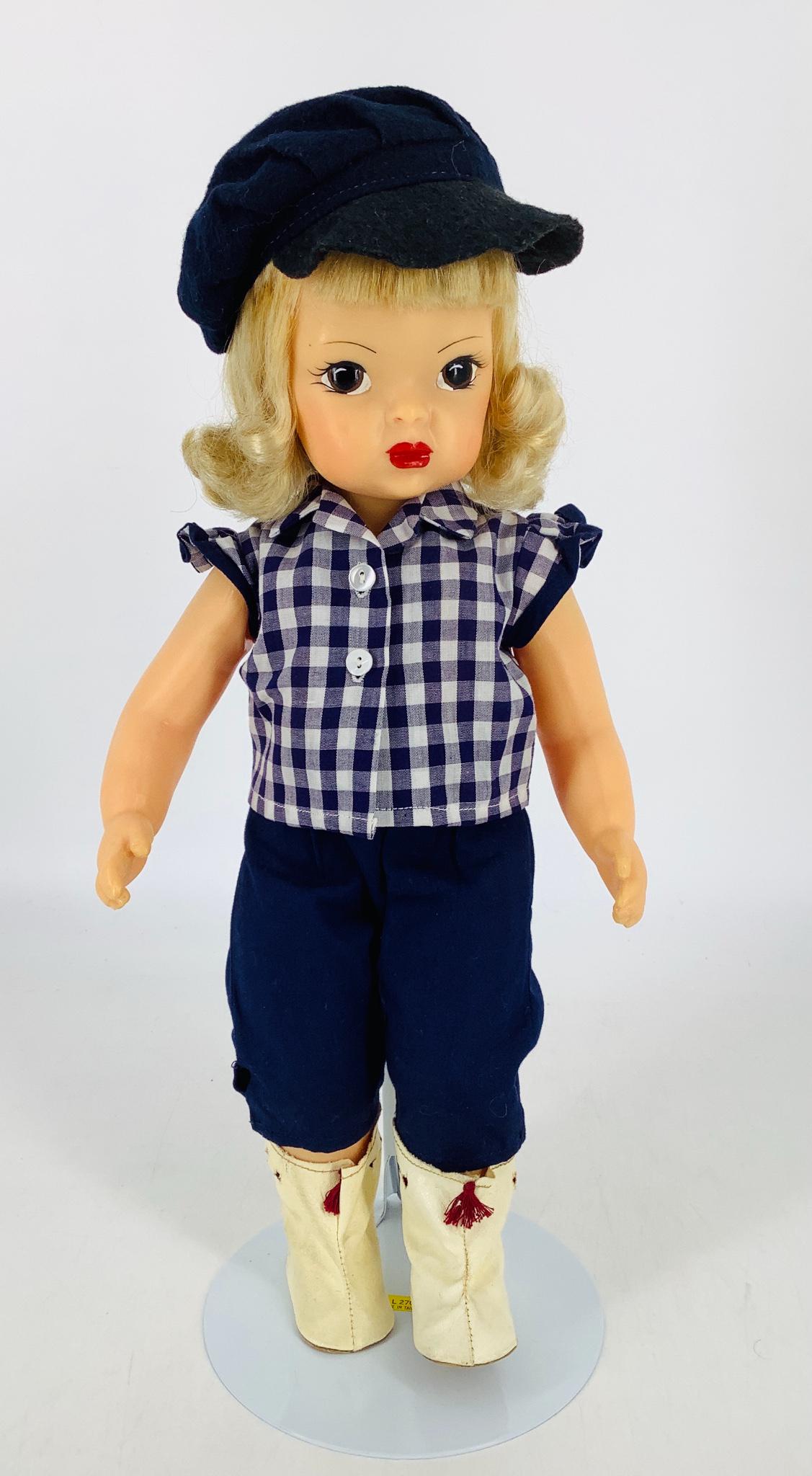 Hard Plastic Terri Lee. 16" doll with blonde synthetic (1 of 3)